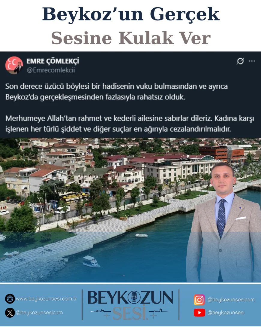Emre Çömlekçi: "Kadına karşı işlenen her türlü suç en ağırıyla cezalandırılmalı"