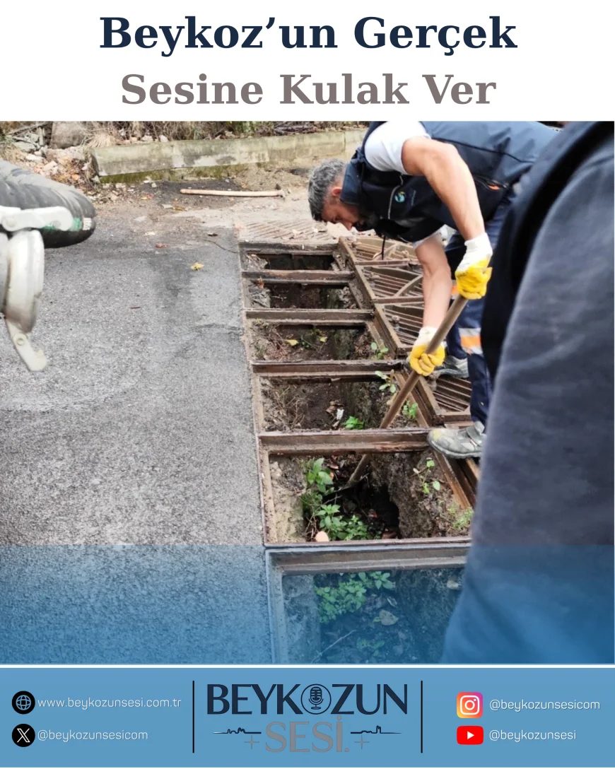 Beykoz’da Kışa Hazırlık Başladı: Ekipler Yoğun Yağışlara Karşı Sahada