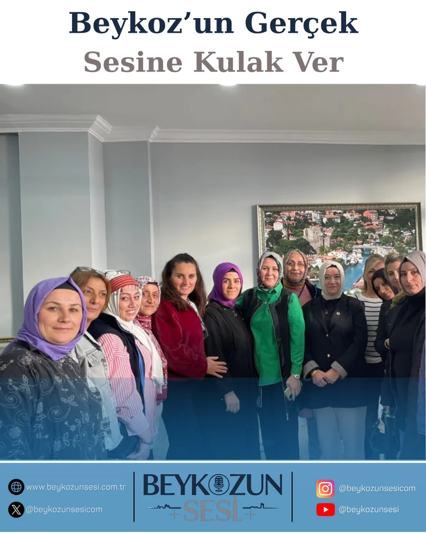 MHP Beykoz Kadın Kolları’ndan Anlamlı Ziyaret: Yardım Seli Kermesine Destek