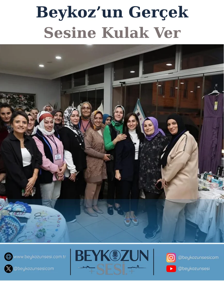 Beykoz’da “Kadın Eliyle” Etkinliği: Üretimin ve Dayanışmanın Gücü Aynı Çatıda Buluştu