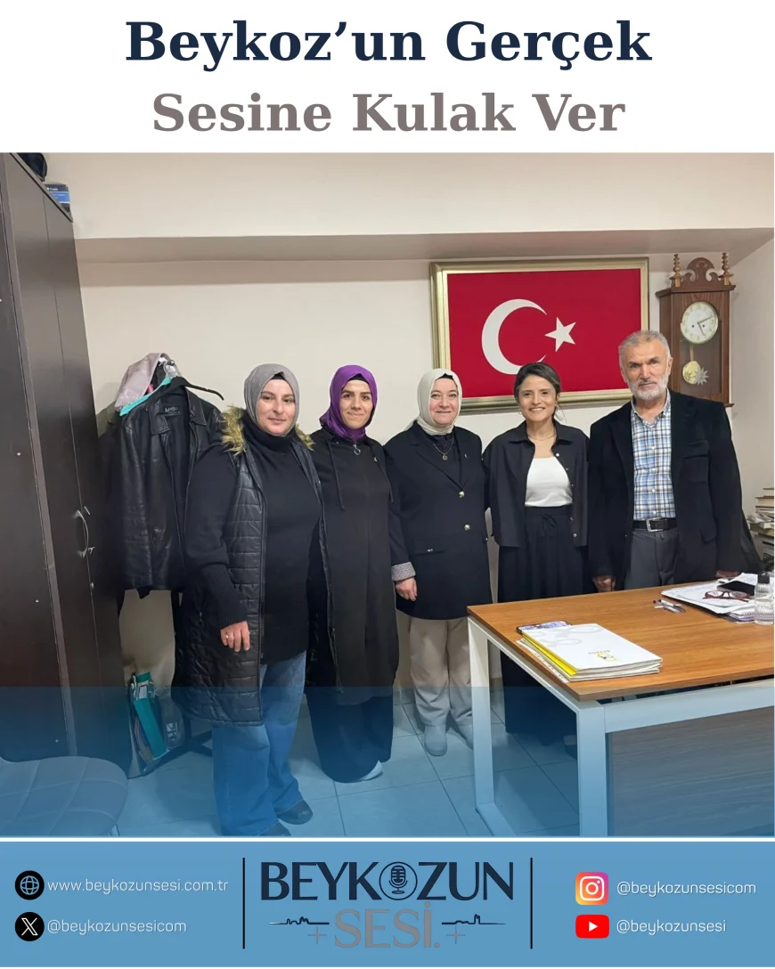 MHP Beykoz Kadın Kolları’ndan Beykoz Vakfı’na Nezaket Ziyareti