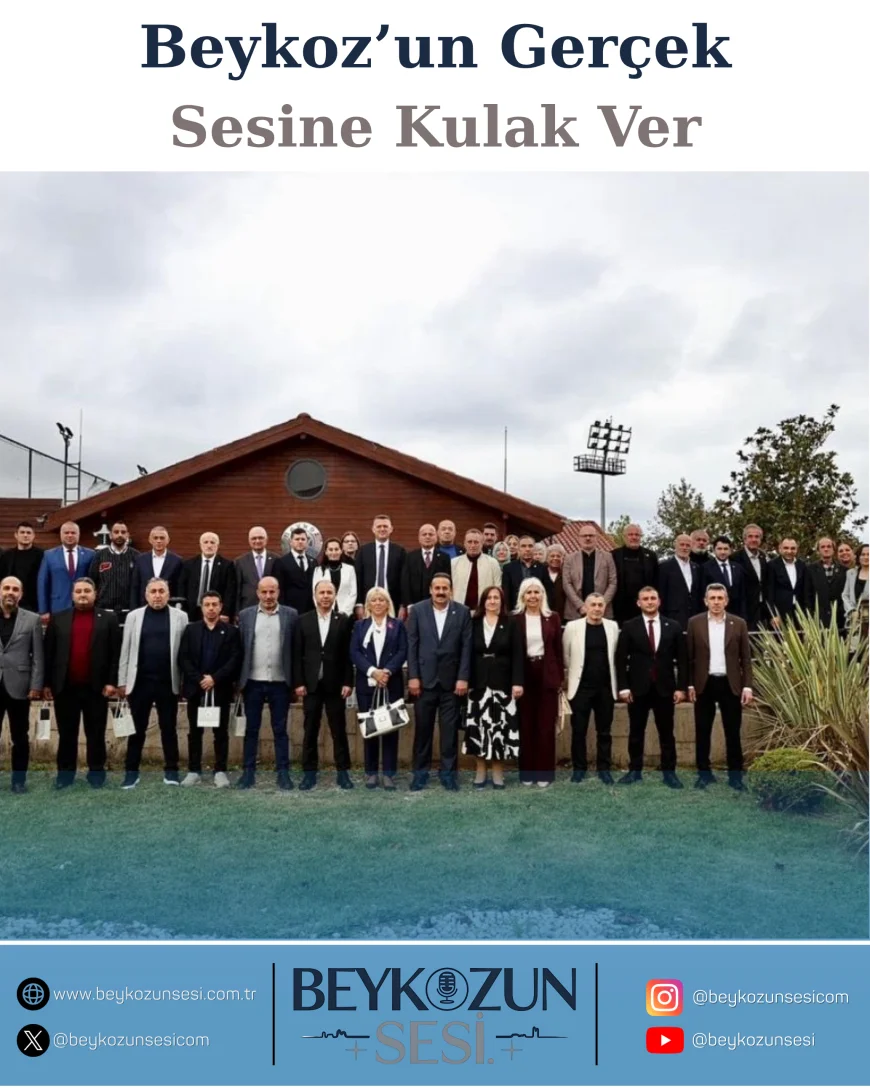 Beykoz’da Muhtarlar Günü buluşmasında birlik mesajı: İlçe Başkanı Emre Çömlekçi ve Meclis Üyesi Kadir Çakıroğlu muhtarlarla buluştu