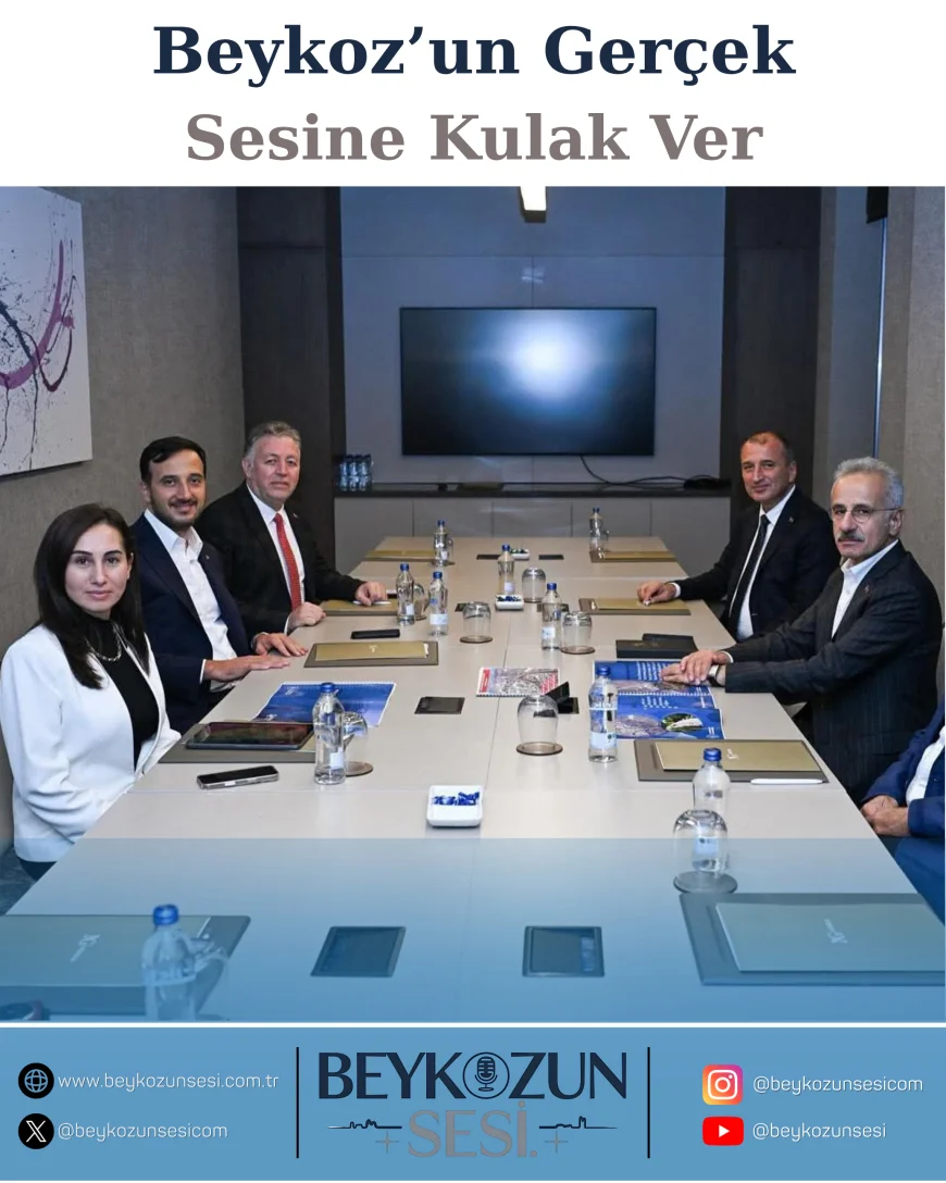 Beykoz’un Ulaşım Geleceği Masaya Yatırıldı: Bakan Uraloğlu ve İl Başkanı Özdemir’den Ortak Değerlendirme