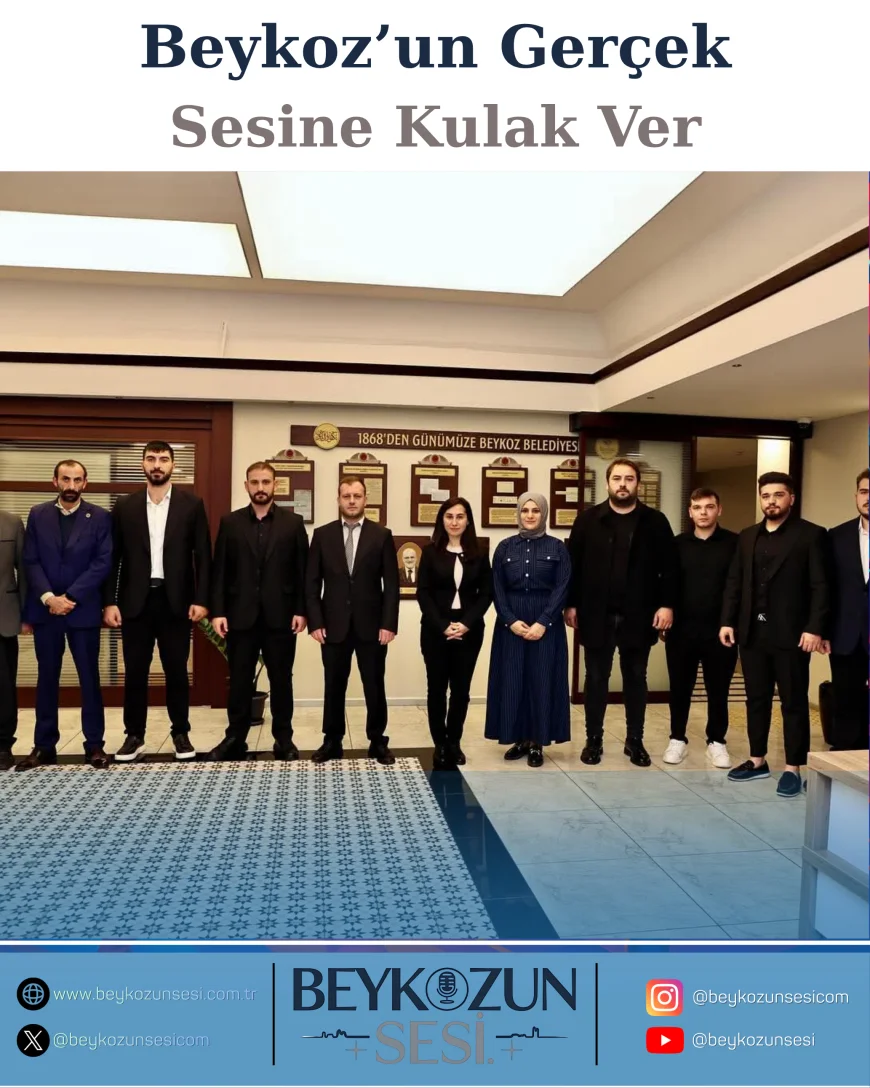 Beykoz Belediyesi’nde Ülkü Ocakları Ziyareti: Başkan Vekili Özlem Vural Gürzel, Samimi Karşılamayla Misafirlerini Ağırladı