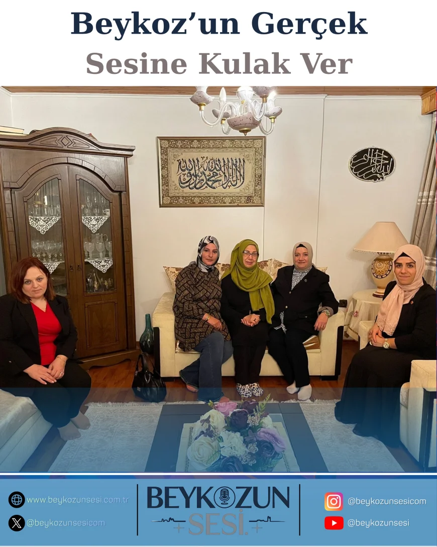 Tokatköy’de Gönül Köprüsü: MHP Beykoz Kadın Kolları’ndan Nalbant Ailesi’ne Anlamlı Ziyaret