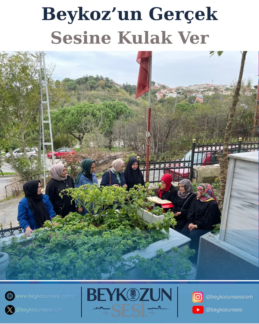 MHP Beykoz Kadın Kollarından Anlamlı Vefa Programı: Şehit Kabirlerinde Temizlik, Dua ve Kur’an Tilavetiyle Aziz Hatıralar Yaşatıldı