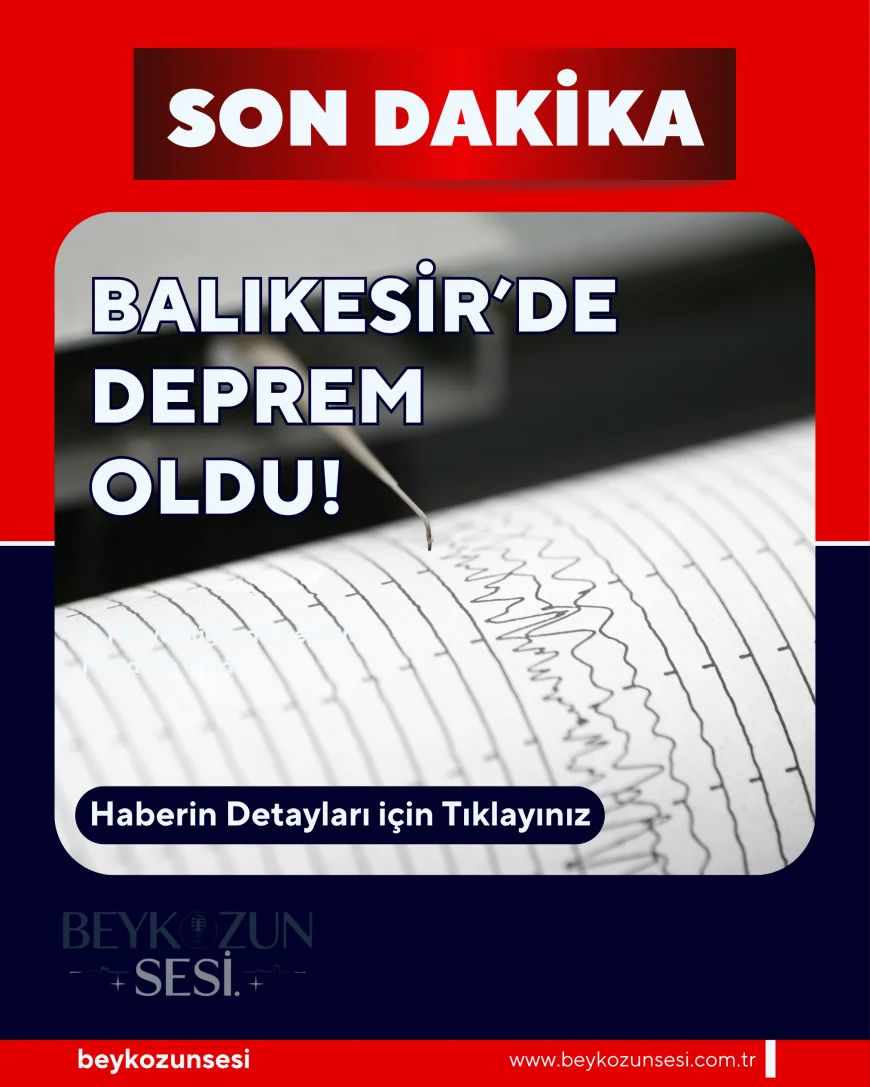 Balıkesir Sındırgı’da 6,1 Büyüklüğünde Deprem Meydana Geldi