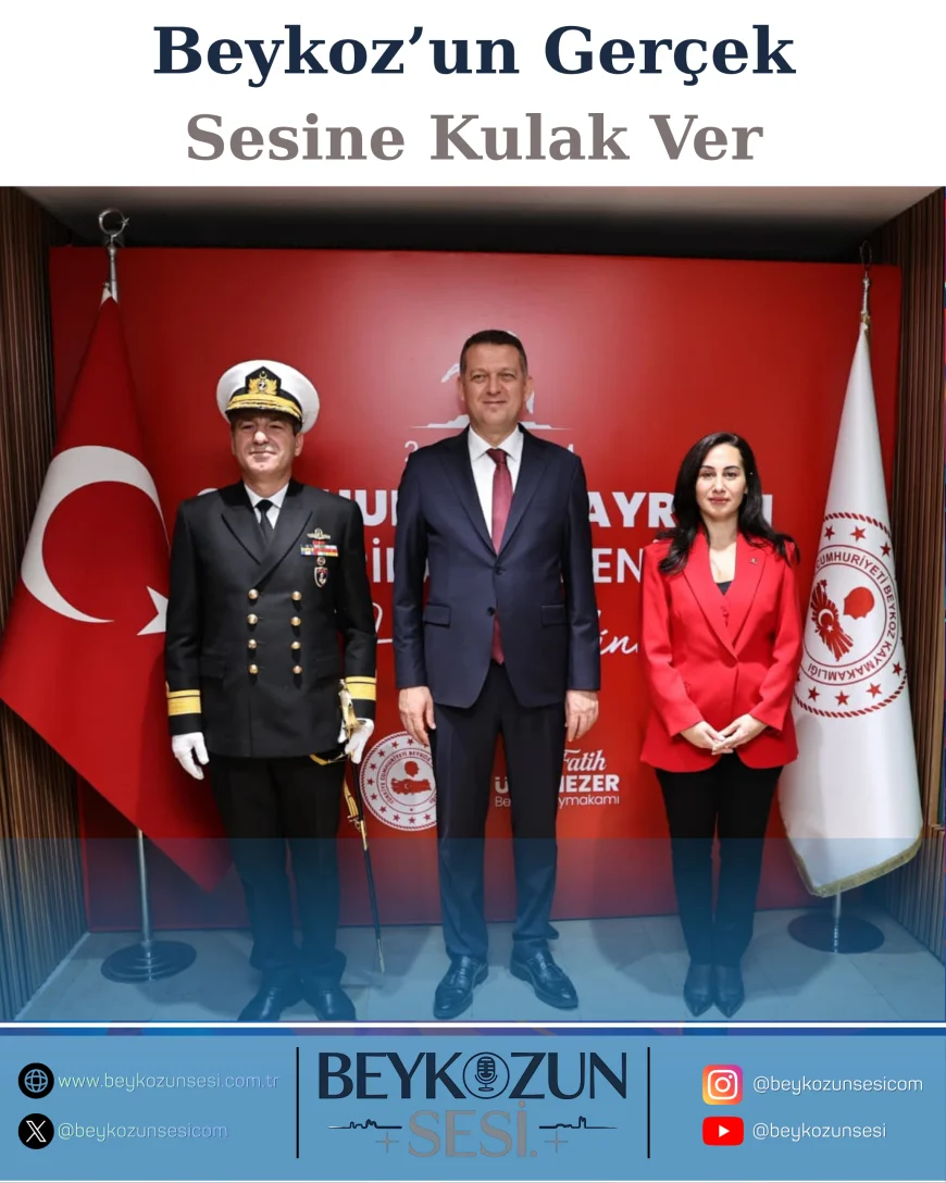 Beykoz’da Cumhuriyetin 102. Yılı Coşkusu: Protokol Katılımıyla Tebrik Töreni Gerçekleşti