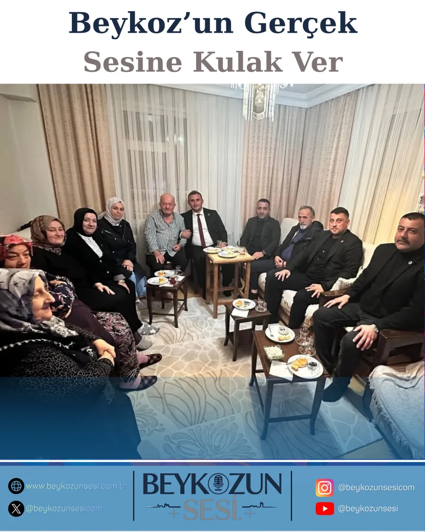 MHP Beykoz İlçe Teşkilatı Gümüşsuyu’nda “Hayırlı Günler Komşum” Ziyaretinde Vatandaşlarla Buluştu