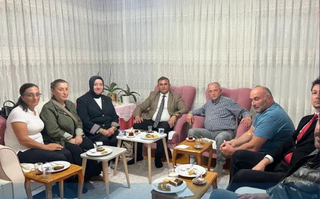 MHP Beykoz İlçe Teşkilatı Soğuksu Mahallesi’nde Şehit Babası Ömer Yılmaz’ı Ziyaret Etti