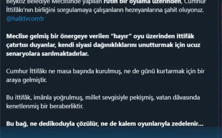 MHP Beykoz İlçe Başkanlığı: “Cumhur İttifakı İmanla Yoğrulmuş, Millet Sevgisiyle Pekişmiş Bir Beraberliktir”