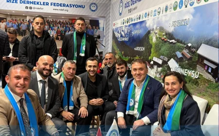 Rize Dernekler Federasyonu Buluşmasında Cumhur İttifakı’ndan Beykoz’da Birlik ve Dayanışma Mesajı