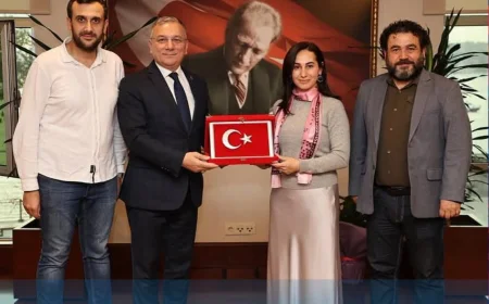 Kalkandere Belediye Başkanı Mehmet Yılmaz Yetimoğlu’ndan Beykoz Belediyesi’ne Nezaket Ziyareti