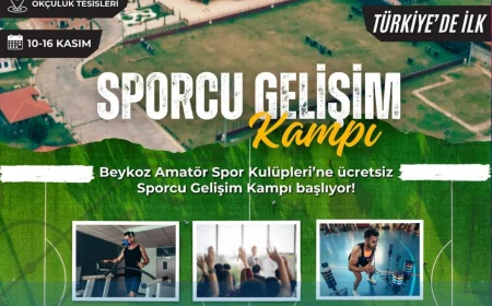 Beykoz Belediyesi’nden Gençler İçin Örnek Proje: Ücretsiz Sporcu Gelişim Kampı Başlıyor