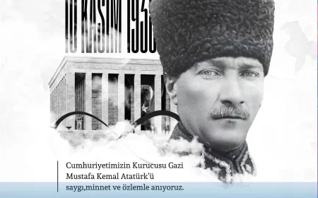 DEVA Partisi Beykoz İlçe Başkanı Şenol Korkmaz: “Cumhuriyetimizin kurucusu Atatürk’ü saygı, minnet ve özlemle anıyoruz”