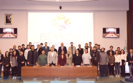 Beykoz Kent Konseyi Gençlik Meclisi’nde Yeni Dönem: Şeymanur Coşkun Oy Birliğiyle Başkanlığa Seçildi