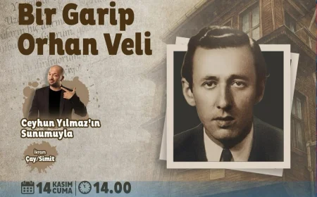 Orhan Veli, Doğup Büyüdüğü Beykoz’da 75. Yılında Anılacak: “Bir Garip Orhan Veli” Programı Ceyhun Yılmaz Sunumuyla