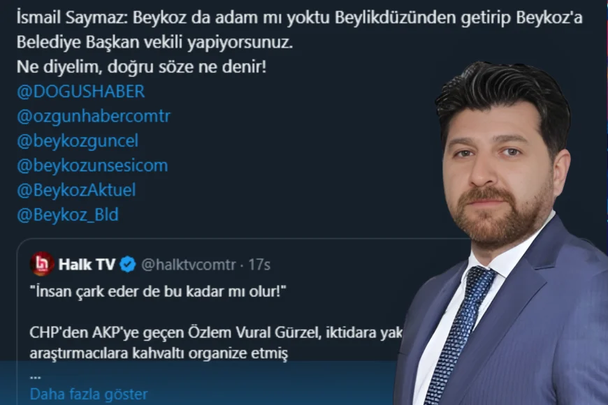 DEVA Partisi Beykoz İlçe Başkanı Şenol Korkmaz’tan Dikkat Çeken Paylaşım: “Ne Diyelim, Doğru Söze Ne Denir”