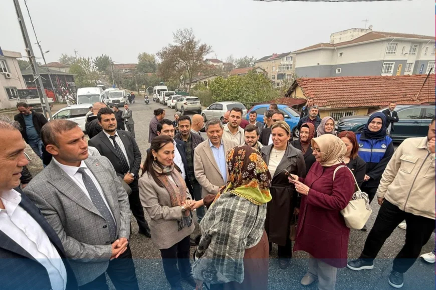MHP Beykoz İlçe Teşkilatı Rüzgarlıbahçe’de Şok Hizmet Uygulamalarını Yerinde İnceledi