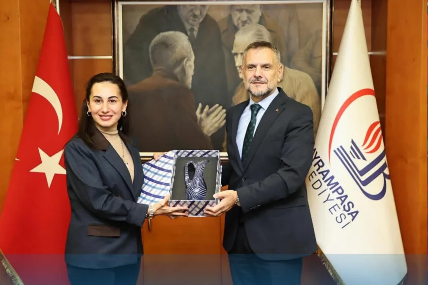 A Friendly Visit from Beykoz Deputy Mayor Özlem Vural Gürzel to Bayrampaşa Deputy Mayor İbrahim Akın