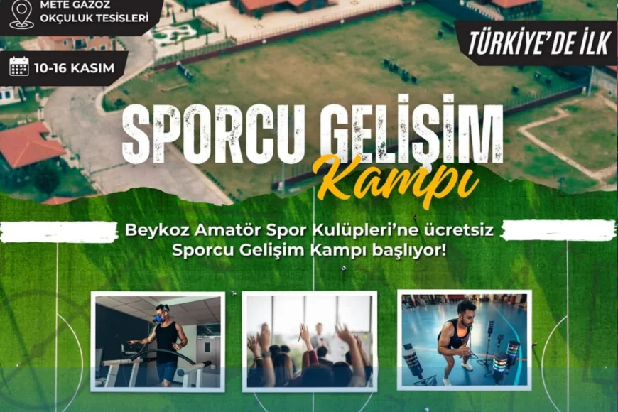 Beykoz Belediyesi’nden Gençler İçin Örnek Proje: Ücretsiz Sporcu Gelişim Kampı Başlıyor