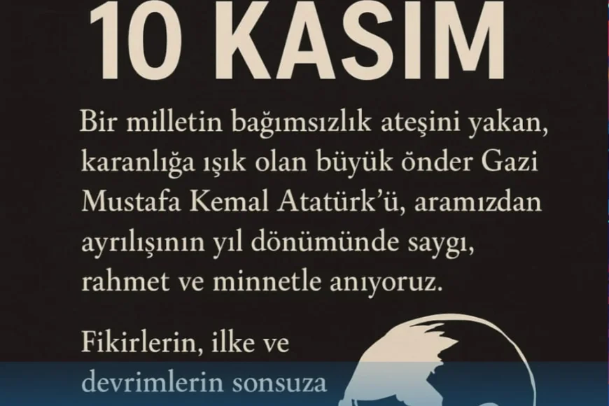 MHP Beykoz 4. Bölge Başkanı Ahmet Baygın: “Atatürk’ün fikirleri ve devrimleri sonsuza kadar yolumuzu aydınlatacak”