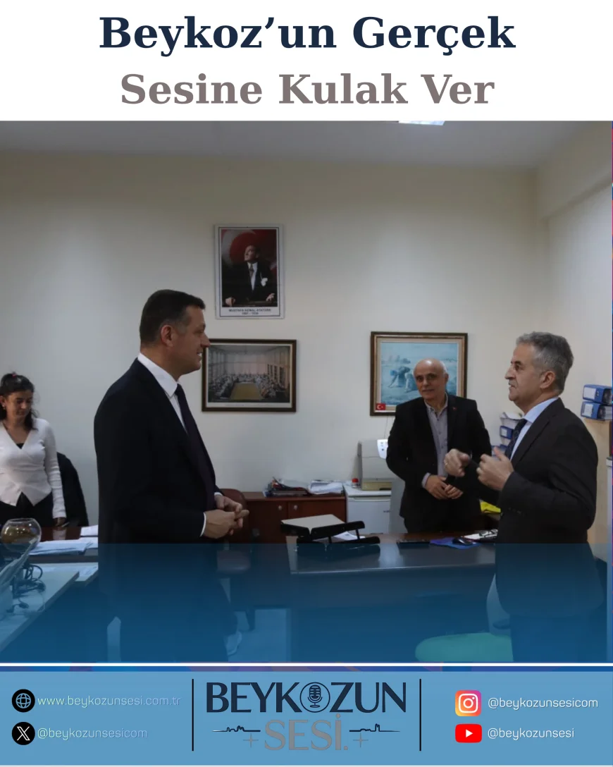 Beykoz Kaymakamı Dr. Fatih Ürkmezer: “Kamu hizmetlerinde vatandaş memnuniyeti, verimlilik ve şeffaflık temel ilkelerimizdir”