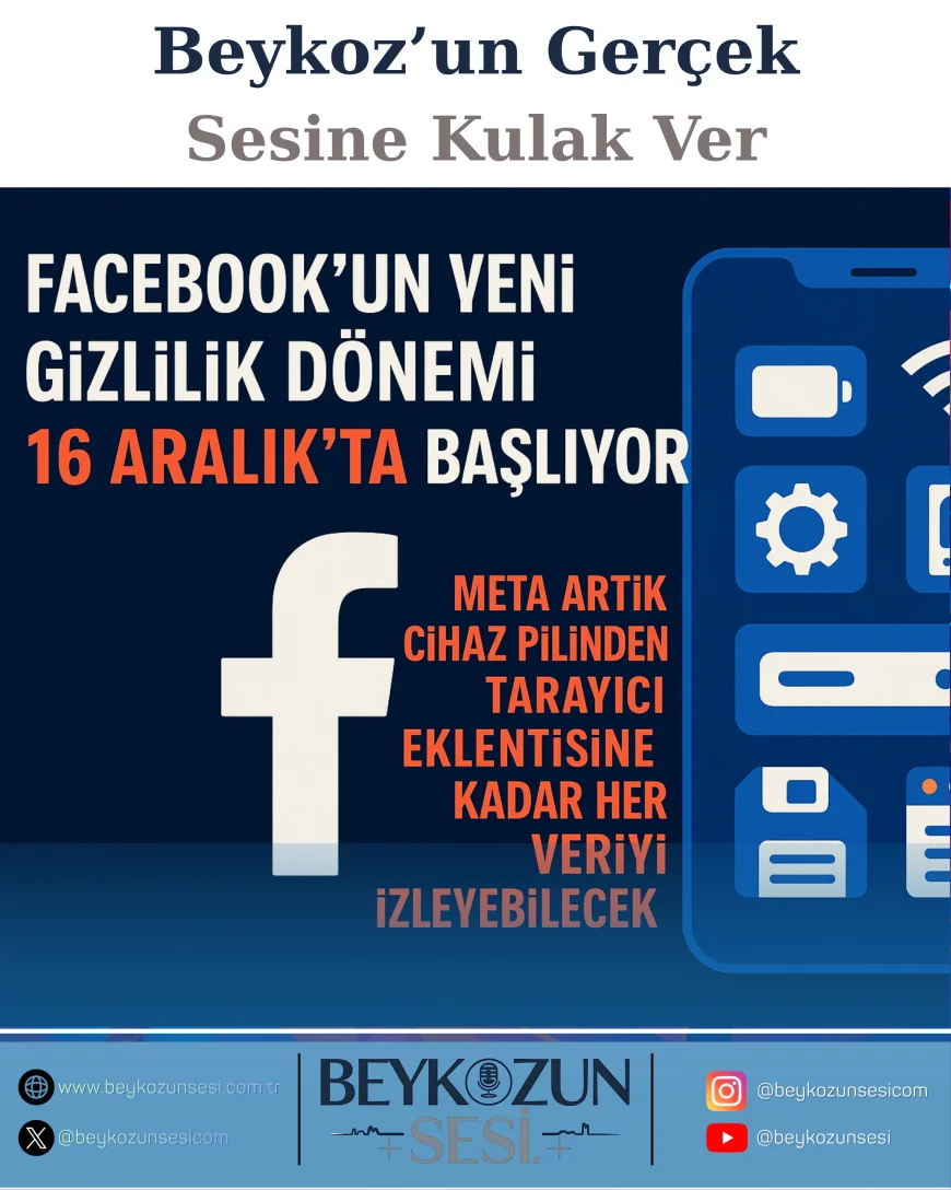 Facebook’un Yeni Gizlilik Dönemi 16 Aralık’ta Başlıyor: Meta Artık Cihaz Pilinden Tarayıcı Eklentisine Kadar Her Veriyi İzleyebilecek