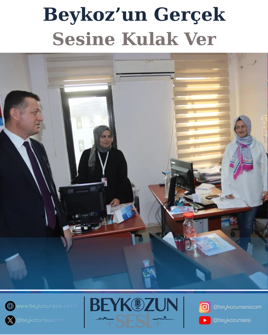 Beykoz Kaymakamı Dr. Fatih Ürkmezer: “Sağlık hizmetlerinin en iyi şekilde sunulması hepimizin ortak hedefidir”