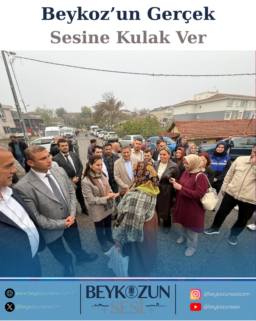 MHP Beykoz İlçe Teşkilatı Rüzgarlıbahçe’de Şok Hizmet Uygulamalarını Yerinde İnceledi