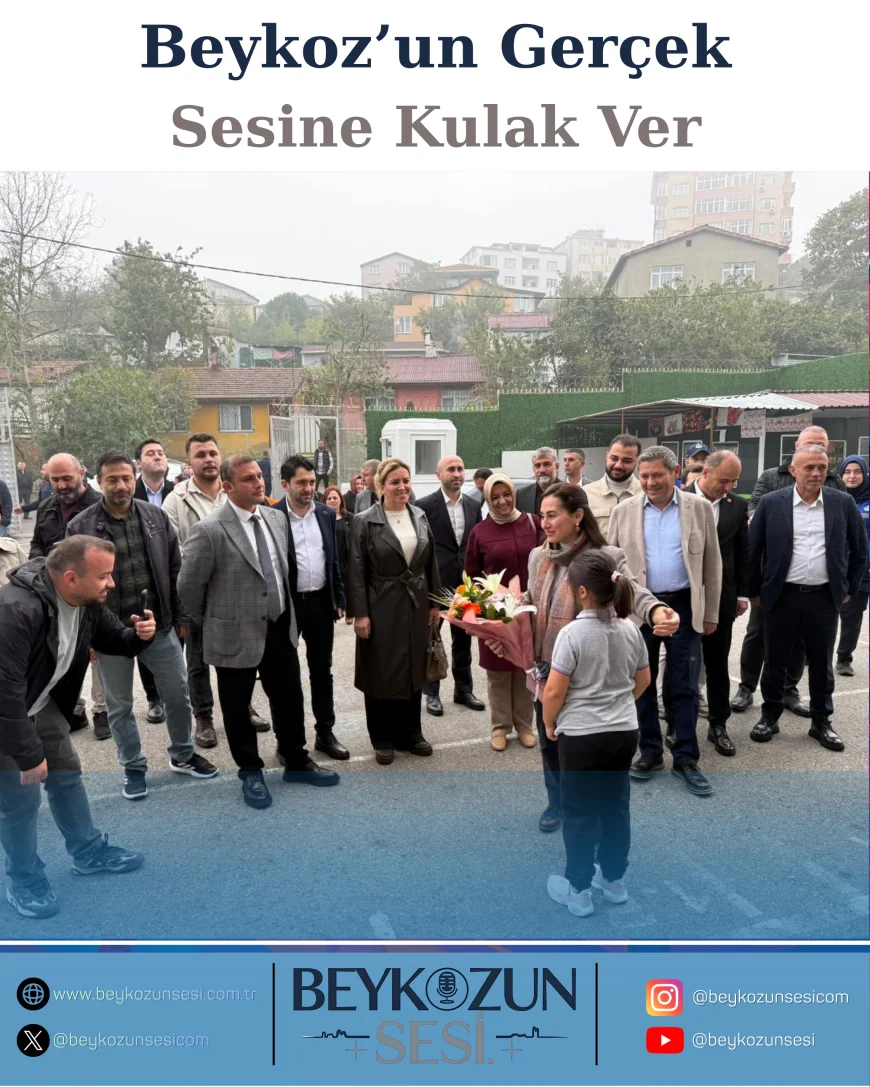 MHP Beykoz İlçe Başkanlığı Rüzgarlıbahçe Muhtarlığı ve Şehit Hasan Kaya Okulu’nu Ziyaret Etti