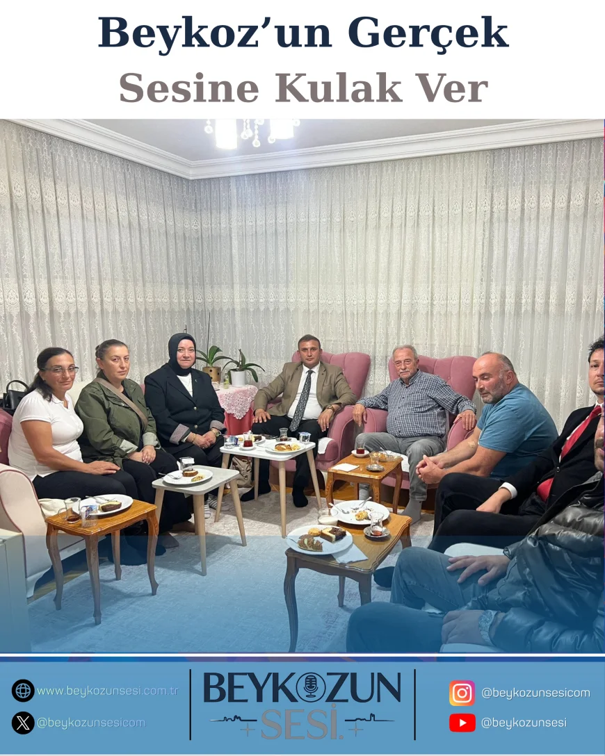 MHP Beykoz İlçe Teşkilatı Soğuksu Mahallesi’nde Şehit Babası Ömer Yılmaz’ı Ziyaret Etti