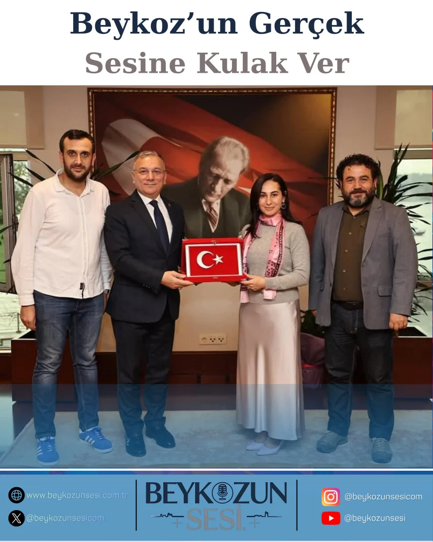 Kalkandere Belediye Başkanı Mehmet Yılmaz Yetimoğlu’ndan Beykoz Belediyesi’ne Nezaket Ziyareti