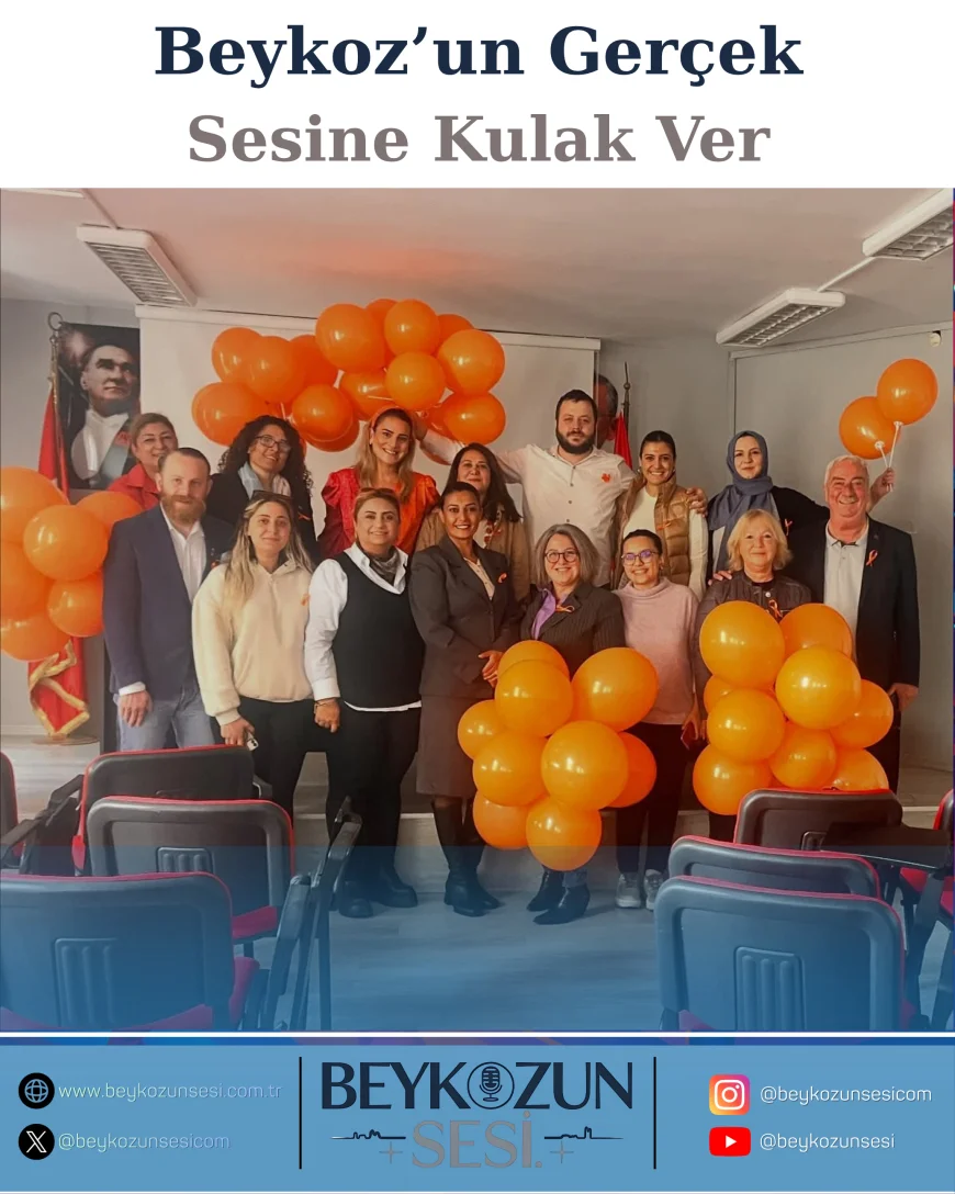 Beykoz’da Lösemiye Karşı Turuncu Umut: CHP Beykoz İlçe Örgütü’nden Anlamlı Farkındalık Etkinliği