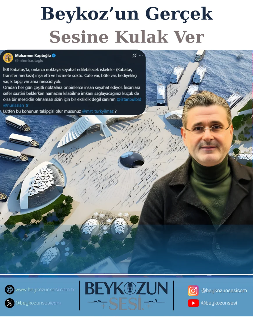 Kabataş Transfer Merkezi’nde Mescid Eksikliği Tartışması: “Onbinlerce Kişi Seyahat Ediyor Ama Namaz Kılamıyor”
