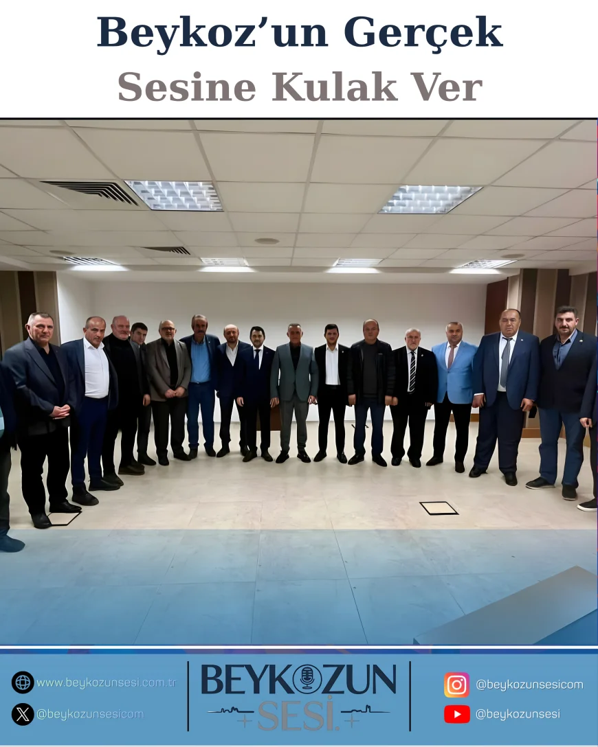 Beykoz Belediyesi’nden Muhtarlarla Ortak Akıl Buluşması: “İlçenin Geleceğini Birlikte Planlıyoruz”