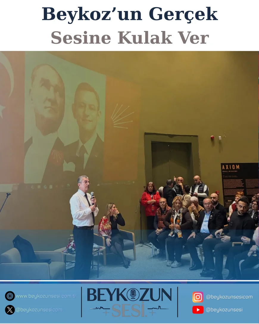 CHP Beykoz’dan 10 Kasım’da Anlamlı Buluşma: “Atatürk’ü Hissetmek, Yaşatmak ve Anlamak” Etkinliği Büyük İlgi Gördü