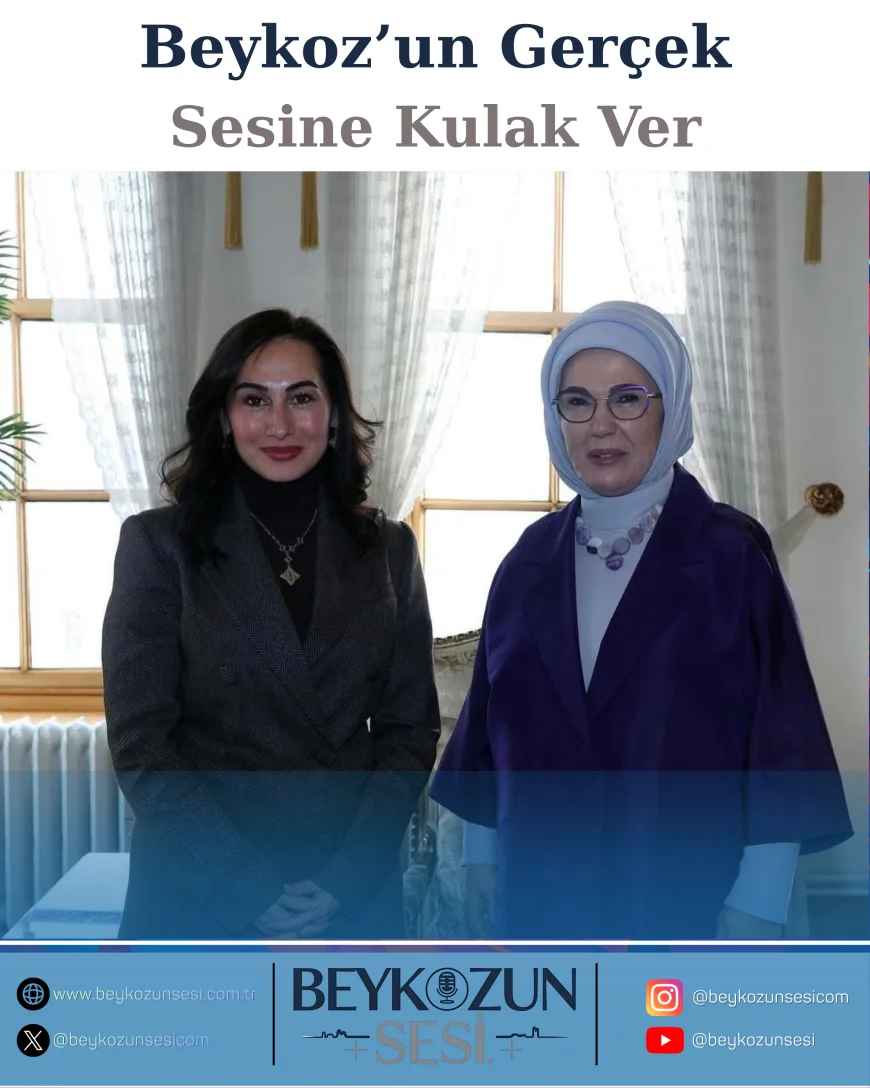 Beykoz Belediye Başkan Vekili Özlem Vural Gürzel, Emine Erdoğan ile Görüştü: “Sıfır Atık Hareketi Başta Olmak Üzere Birçok Konuda İstişare Fırsatı Bulduk”