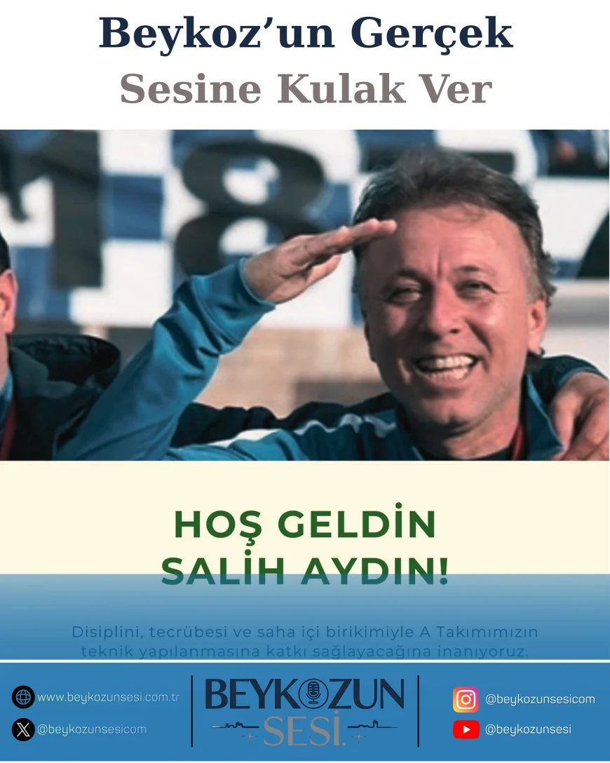 Anadoluhisarı İdman Yurdu Spor Kulübü A Takımının Yeni Teknik Sorumlusu Salih Aydın Tecrübesi ve Disipliniyle Sezona Güç Katacak