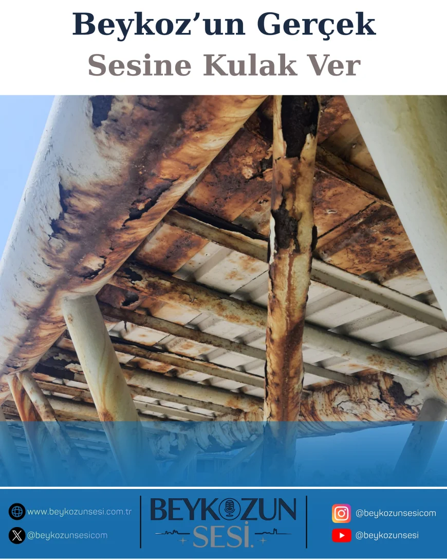 DEVA Partisi Beykoz İlçe Başkanı Şenol Korkmaz: “Acarloft üst geçidindeki ağır korozyon ciddi risk oluşturuyor, bakım gecikmeden başlamalı”