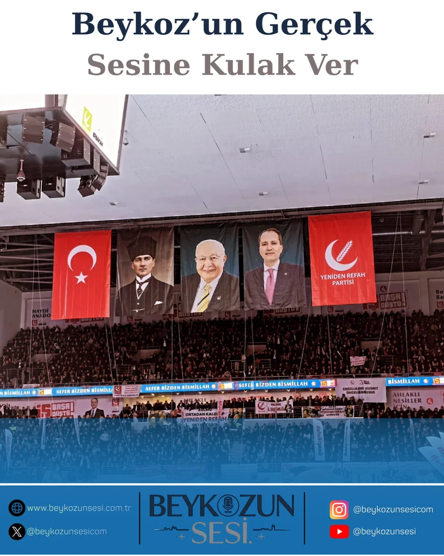 Yeniden Refah Partisi, 3. Olağan Büyük Kongresini “İş Başa Düştü” Sloganıyla Ankara Arena’da Gerçekleştirdi