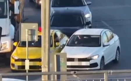 Beykoz’da Drone Destekli Trafik Denetiminde Tartışan Sürücülere Ceza Yağdı