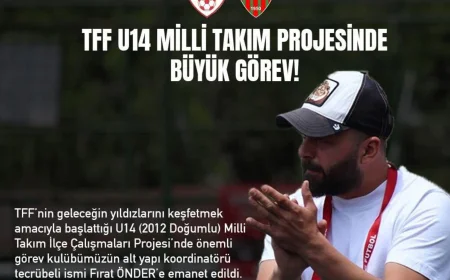 Paşabahçe Spor Kulübü Altyapı Koordinatörü Fırat Önder U14 Beykoz İlçe Karması Koordinatörü Oldu