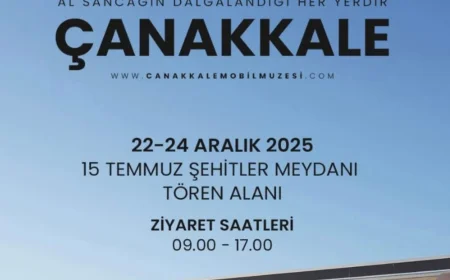 Çanakkale Savaşları Mobil Müzesi Beykoz’da: “Al Sancağın Dalgalandığı Her Yerdir Çanakkale” Anlayışıyla Ziyarete Açılıyor