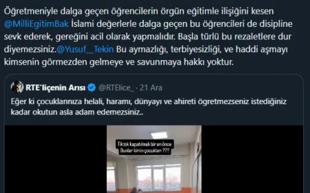 Muharrem Kaşıtoğlu’ndan Milli Eğitim Bakanlığı’na çağrı: “İslami değerlerle dalga geçenlere de gereği yapılmalı”