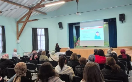 Beykoz’da “Evimde Güvendeyim” Projesi kapsamında velilere ev kazalarına karşı bilgilendirme semineri düzenlendi