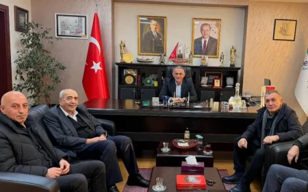 Beykoz Belediyesi Başkan Yardımcısı Sedat Altun’a farklı partilerden meclis üyelerinden nezaket ziyareti