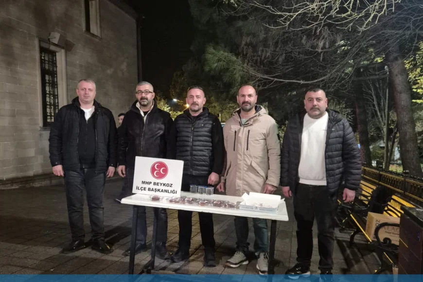 MHP Beykoz İlçe Teşkilatı Yuşa Hazretleri’nde Şehit Pilotların 40’ı İçin Düzenlenen Dua Programında Birlik Mesajı Verdi
