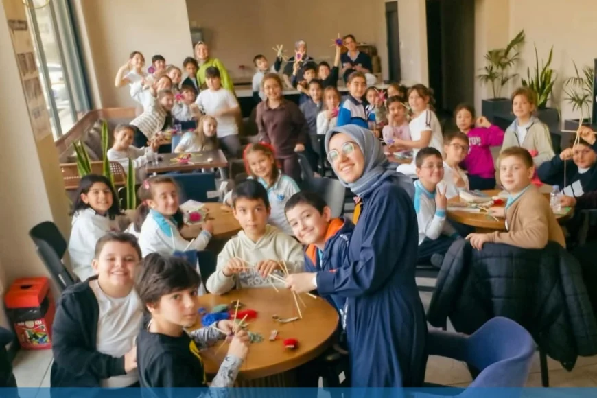 Beykoz Belediyesi Çayır Kütüphanesi Çocukları Kitap ve Atölye Etkinlikleriyle Buluşturdu
