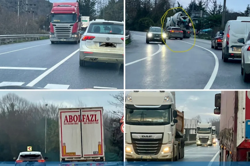 Riva–Kavacık Yolunda Artan Trafik ve Ağır Vasıta Yoğunluğu Can Güvenliğini Tehdit Ediyor